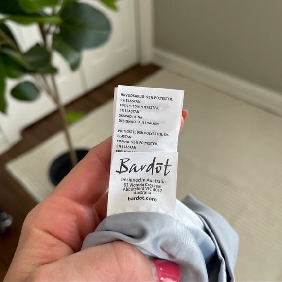 Bardot Asymmetrical Open Back Dress - Picture 6 of 10